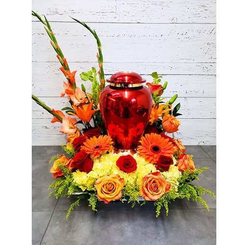 Arrangement de fleurs pour funérailles | Service Actuel