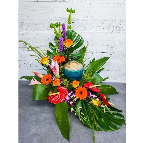 Arrangement de fleurs pour funérailles | Service Actuel