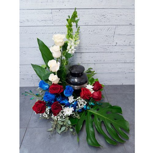 Arrangement de fleurs pour funérailles | Service Actuel